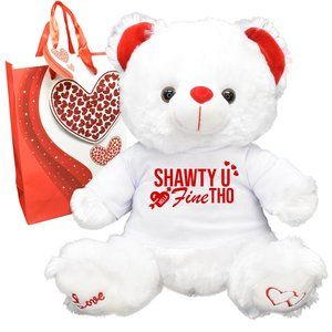 Shawty U Valentines Teddy Bear Gift Bag Friend